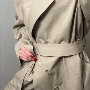 London Fog Vintage Classic Beige Trench Coat
